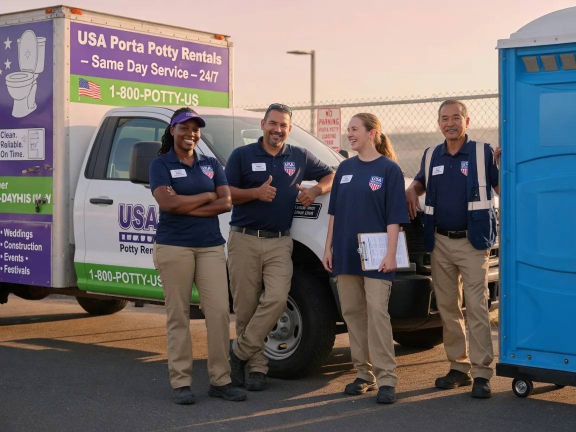 Porta Potty Rental company in Oakley, CA